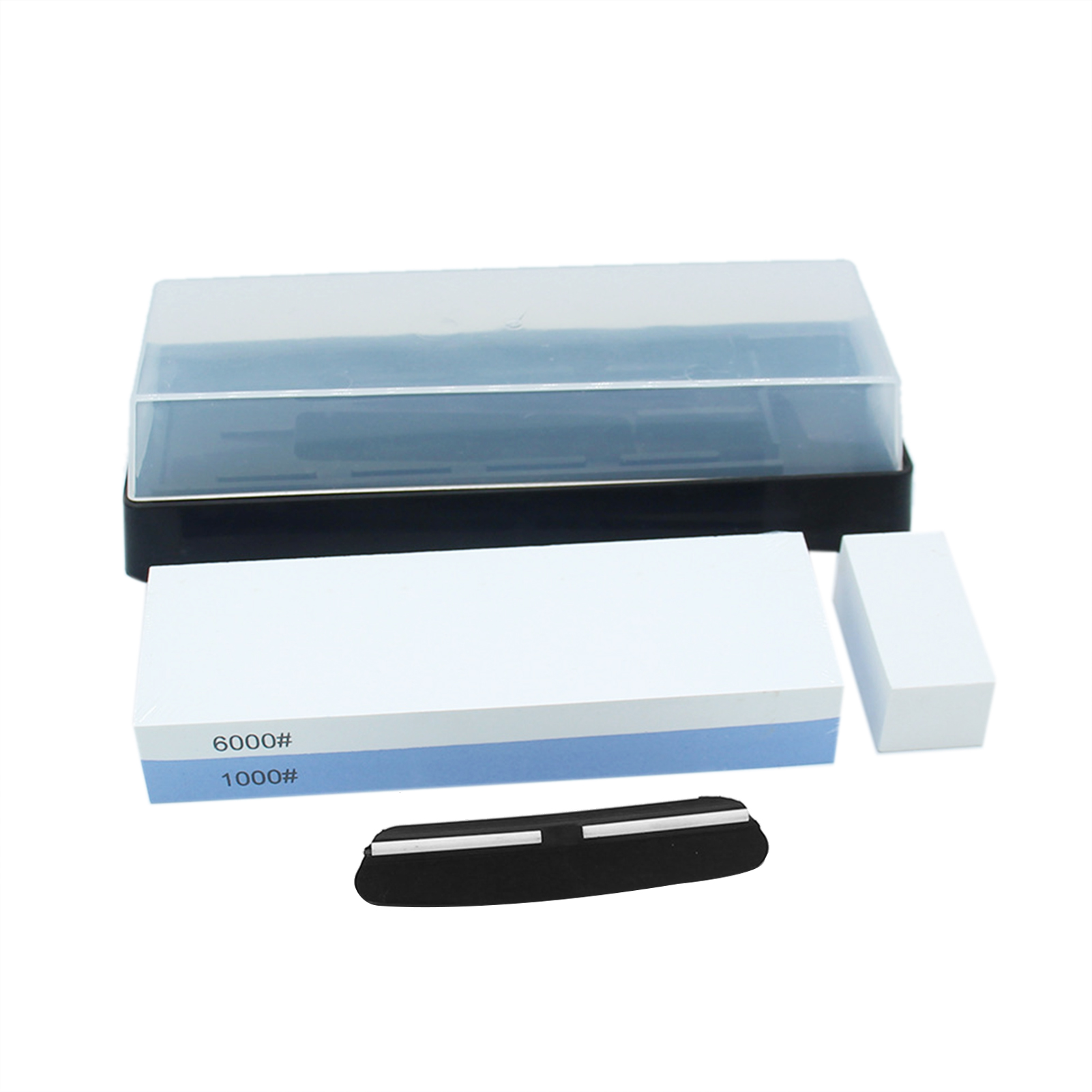 Knife Sharpening Stone Whetstone 1000 6000 - Bıçak Bileme Taşı Seti 1000/6000 2