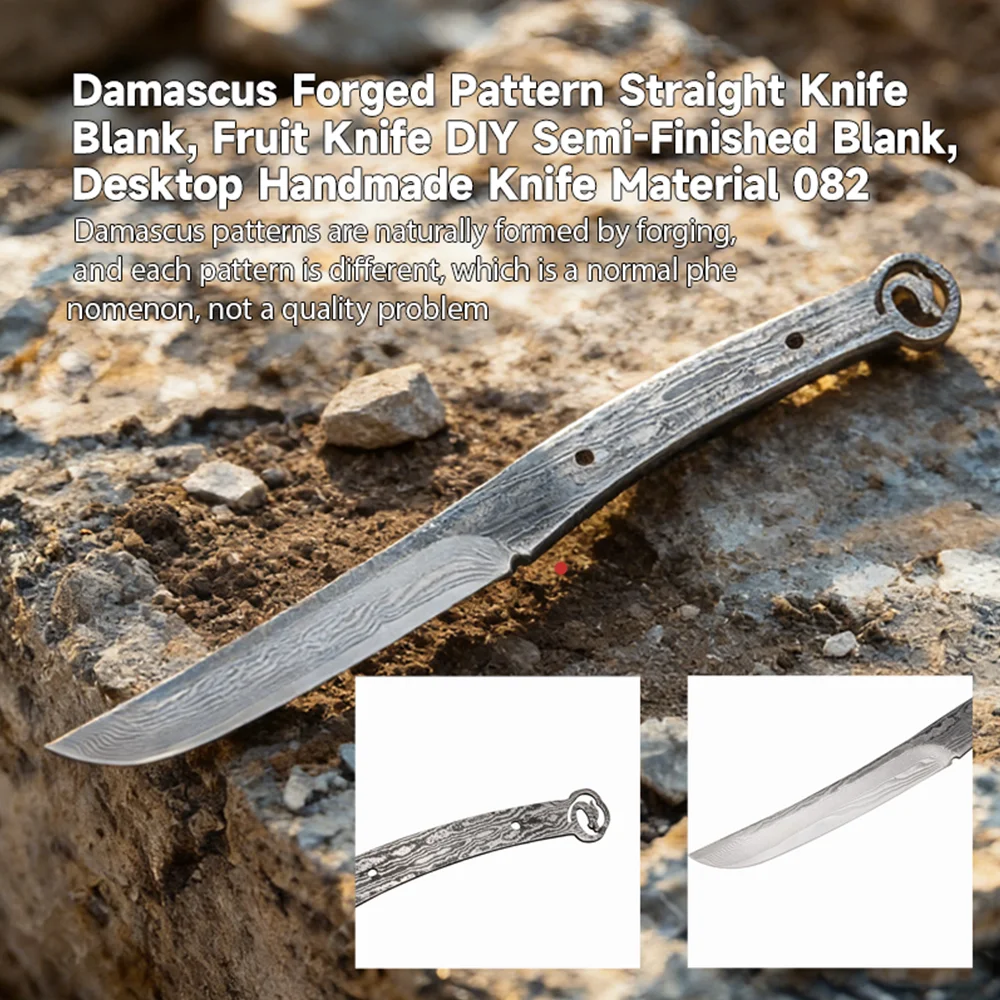 Yüksek Kaliteli, El İşçiliğiyl - Knife Blade Blank Damascus Steel Forged incelemesi ve fiyatı