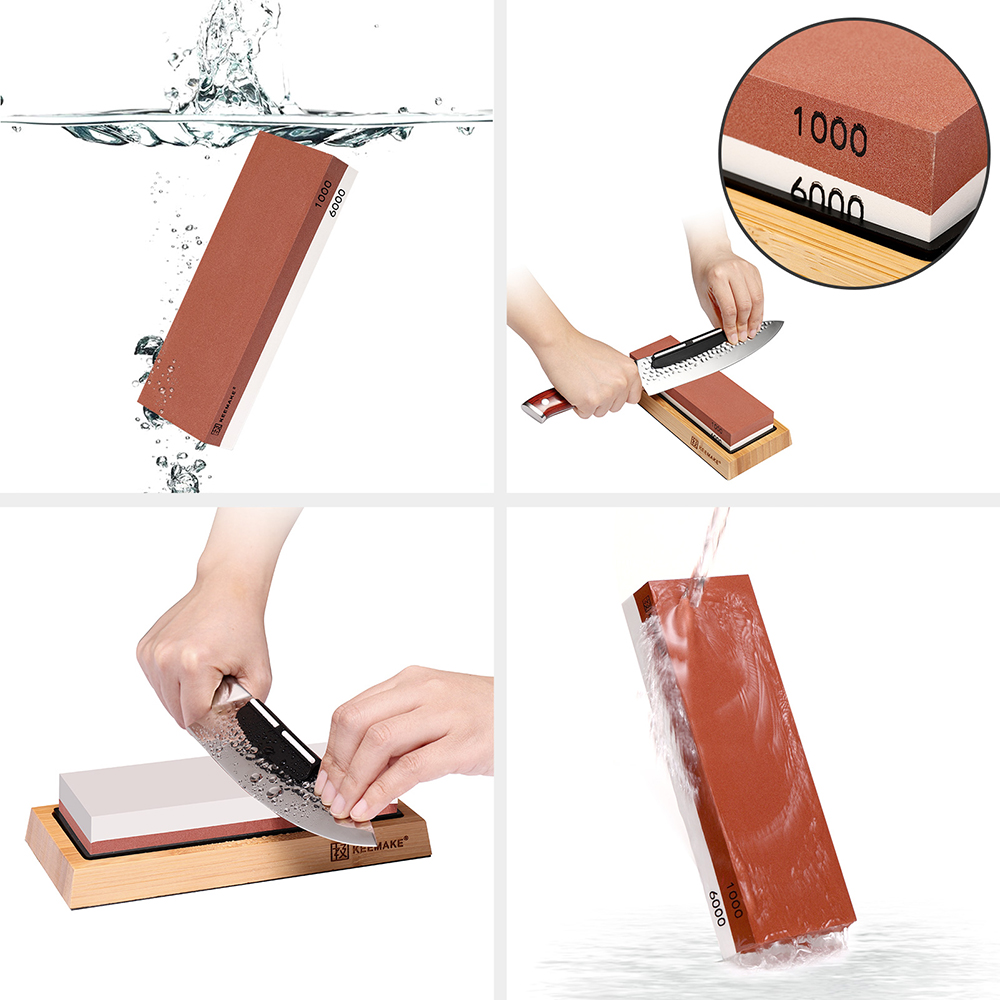 Profesyonel Bıçak Bileyici Whe - Knife Sharpening Stone Whetstone 1000 6000 incelemesi ve fiyatı
