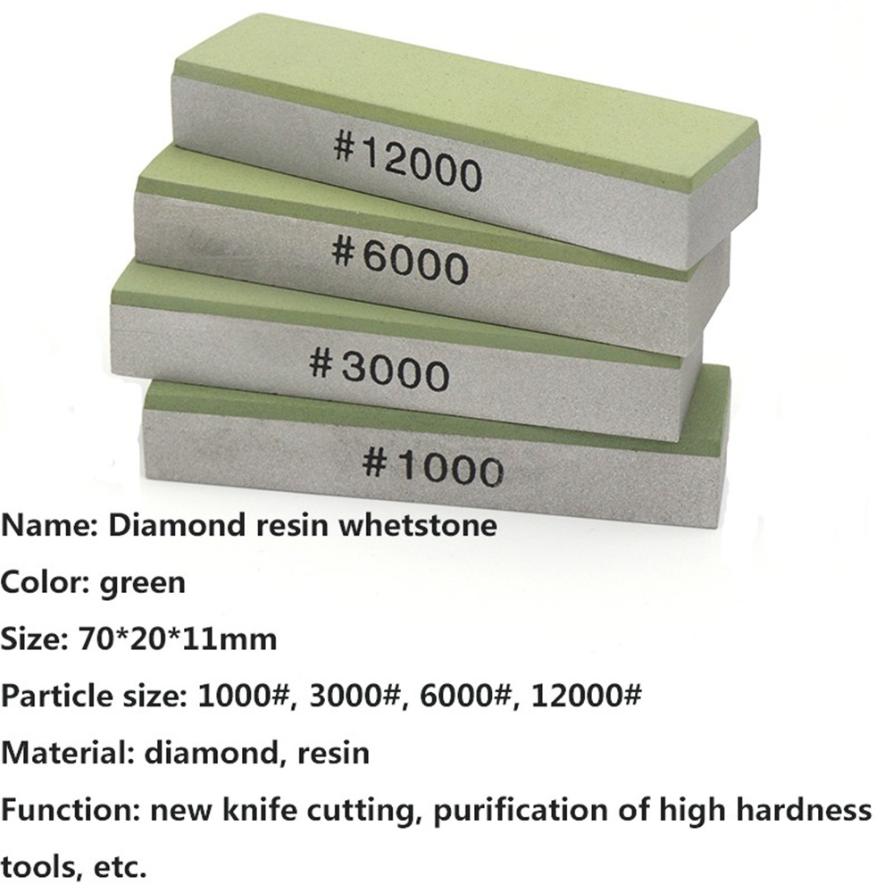 1 adet 70mm Elmas Reçine Bıçak - Knife Sharpening Stone Whetstone 1000 6000 incelemesi ve fiyatı
