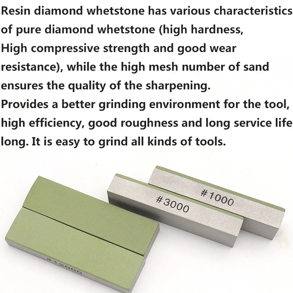 1 adet 70mm Elmas Reçine Bıçak - Knife Sharpening Stone Whetstone 1000 6000 incelemesi ve fiyatı