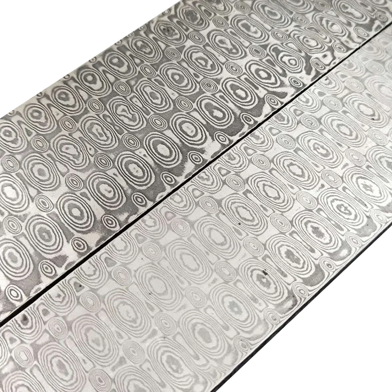 15x2.5x0.3 CM Şam Çeliği Desen - Knife Blade Blank Damascus Steel Forged incelemesi ve fiyatı